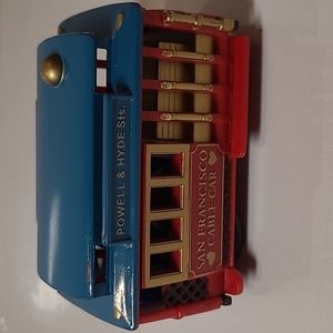 San Francisco cable car pull backtoy w/bell Smith novelty Co SNCO work